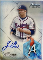 2021 Bowman Sterling Prospect Jared Shuster #BSPA-JSH Autograph